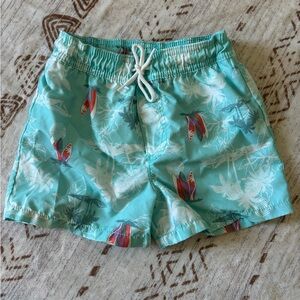 Osh Kosh Little Boys’ Tropical Print Swim Shorts
